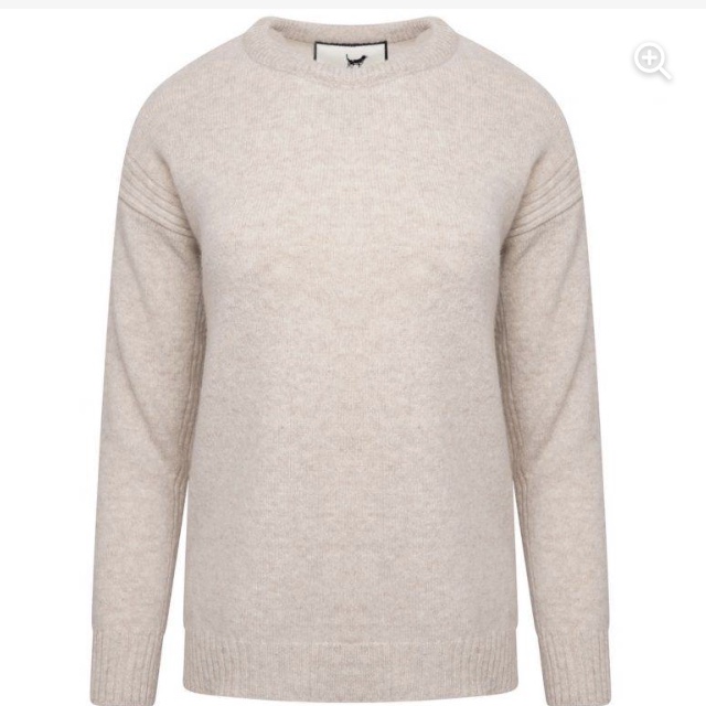 Gretton Crew Neck Jumper (Linen)