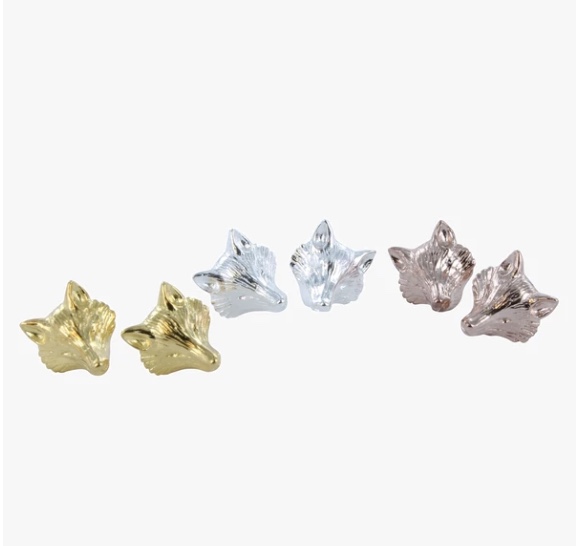 Fox Mask studs